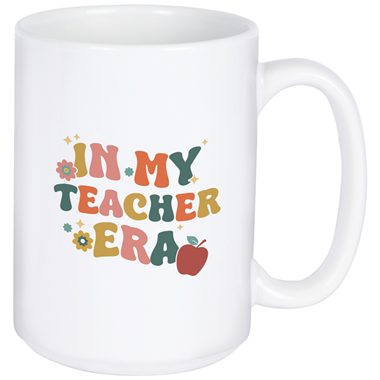 Teacher Era Boxed Mug